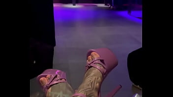 Do you like my long tattoo legs in high heels i have a secret hidden for you in the background hotel bizart is a