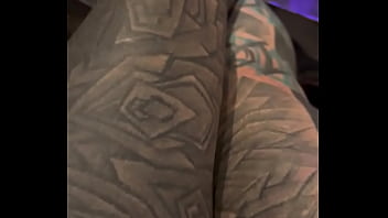 Do you like my long tattoo legs in high heels i have a secret hidden for you in the background hotel bizart is a