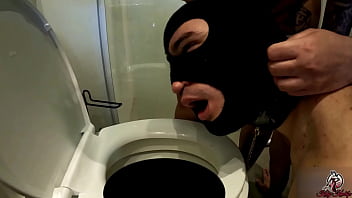 Foot domination with toilet slave degradation by madam micheli fermans and mistress kali khalifa