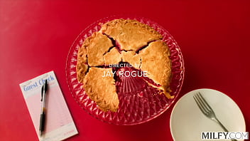 Milfy busty milf takes on black cock