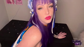 Bbc loving chun li degrades little white cock bnwo