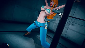 ナミがされてくすぐられてしまうシーン thumbnail