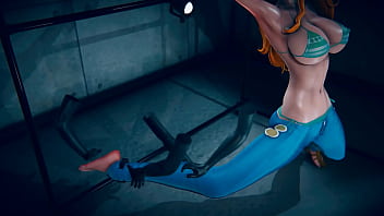 ナミがされてくすぐられてしまうシーン