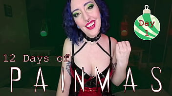 Day 1 12 Days Of Painmas Preview Christmas Cbt & Pain Play Slave Tasks By Miss Faith Rae With Bdsm Instructions & Femdom Pov Hd 1080p Mp4 thumbnail