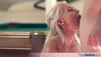 Cute stepsister got me for a quickie fuck