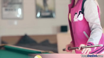 Cute stepsister got me for a quickie fuck