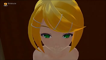 They fuck hidden from friends at party