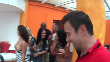 Crazy fuck party with the best looking chicks all 100% real