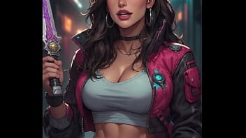 Jade monroe gets into trouble in just a thong