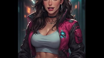 Jade monroe gets into trouble in just a thong