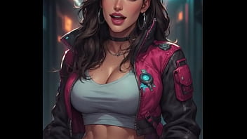 Jade monroe gets into trouble in just a thong