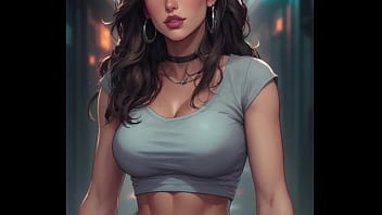 Jade monroe gets into trouble in just a thong