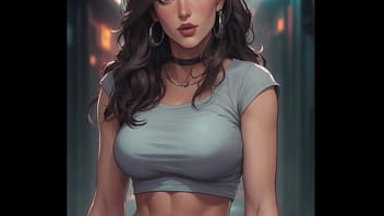 Jade monroe gets into trouble in just a thong