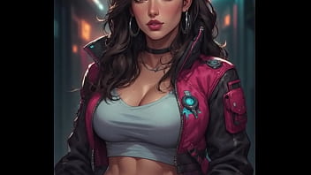 Jade monroe gets into trouble in just a thong