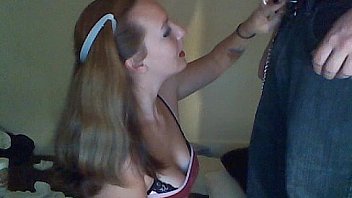 My wife workin her mouth