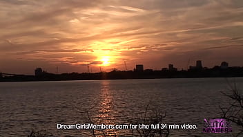 Short skirt pussy shots and public tit flashing