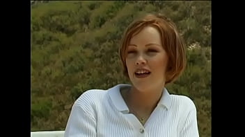 Horny redhead sucks and fucks