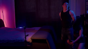 Lecherous male pissing his wife's and fucks in ass her