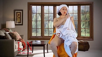 Cinderella without panties sews dresses for her stepmother and stepsisters 6 1