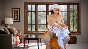 Cinderella without panties sews dresses for her stepmother and stepsisters 6 1