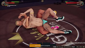 Florian vs felicity nf3d mixed kinky combat competition