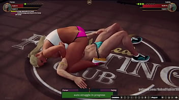 Florian vs felicity nf3d mixed kinky combat competition