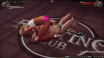 Florian vs felicity nf3d mixed kinky combat competition