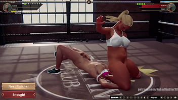 Florian vs felicity nf3d mixed kinky combat competition