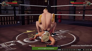 Florian vs felicity nf3d mixed kinky combat competition
