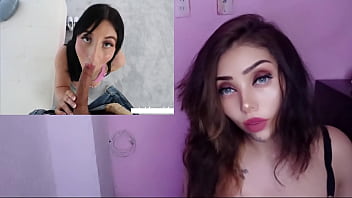 Masturbandome con una chica en casting y recibiendo una dura cogida