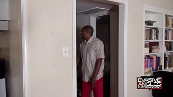 Black bbw going to work