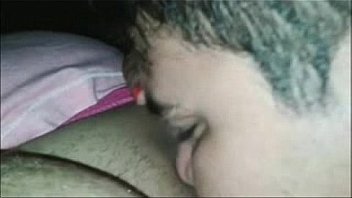 Pussy likcing closeup