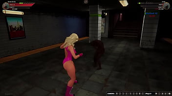 Bambi vs kong nf3d mixed mma combat subway