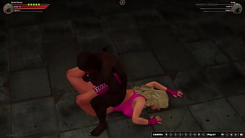 Bambi vs kong nf3d mixed mma combat subway