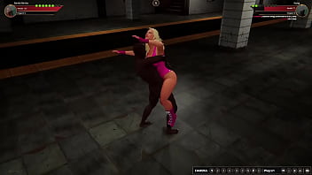 Bambi vs kong nf3d mixed mma combat subway