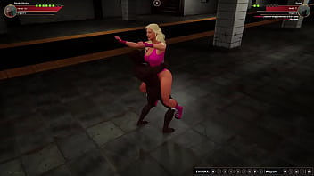 Bambi vs kong nf3d mixed mma combat subway