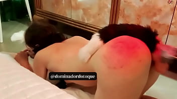 Encontrei essa cachorrinha gostosa perdida na rua precisando de um dono levei a safada para meu ap e fodi a buceta e o cuzinho dela completo no xred