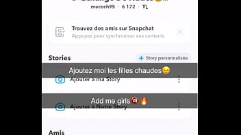 Les meuf chaudes ajoutez