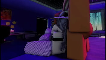 Roblox bunnygirl roommate loves to have fun