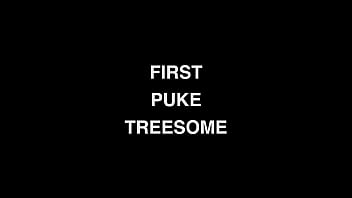 Out now my first ever puke 3some with bruna and lola
