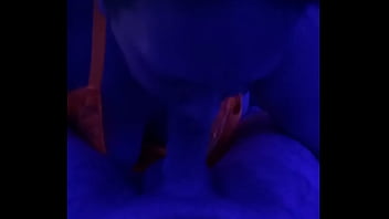 Sloppy toppy slut sucks dick