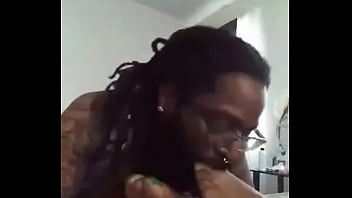 Sole massage with my tongue