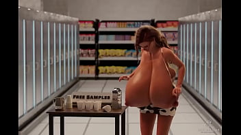 Market growing boobs woman