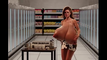 Market growing boobs woman