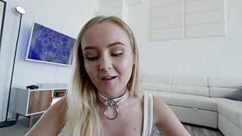 Natalia queen uses her talented mouth and natural tits