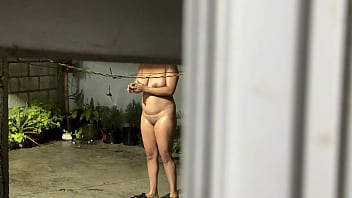 My roommate secretly records me while i take a shower in the rain and it ends in pussy licking khalessi69