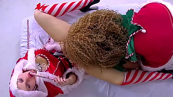 Hot pussy licking to warm you up for christmas nadia white vs nina rivera