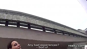 Gorgeous czech girl was tempted in the mall and reamed in pov