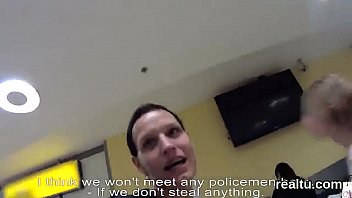 Gorgeous czech girl was tempted in the mall and reamed in pov