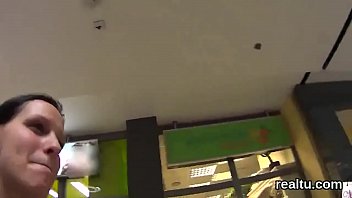 Gorgeous czech girl was tempted in the mall and reamed in pov
